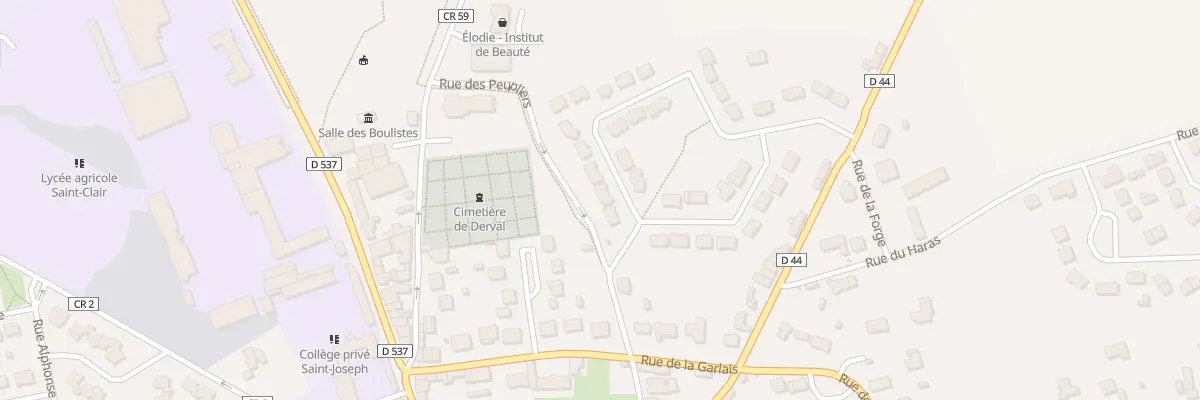 Plan du 3 Rue W A Mozart à Derval