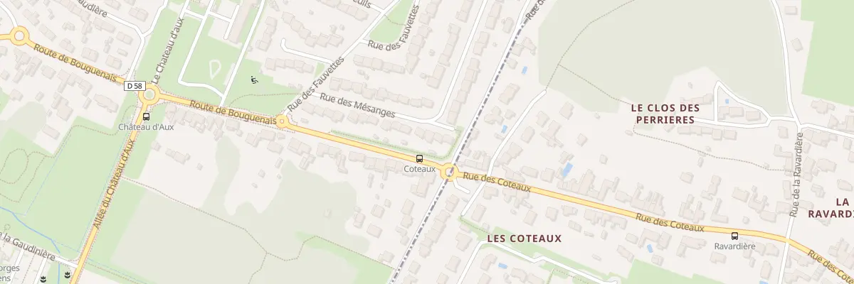 Plan du 24 Rue des Mésanges à La Montagne