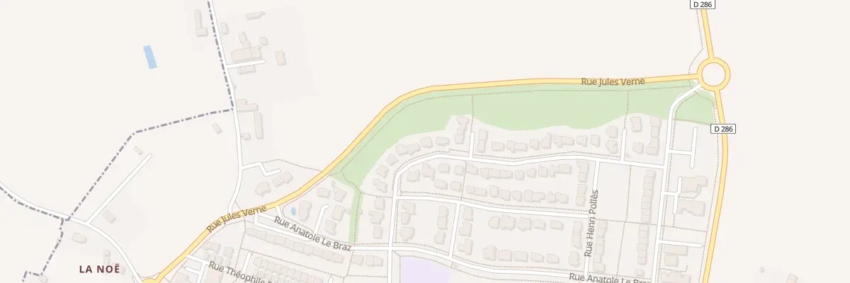 Plan du 17 Rue René-Guy Cadou à Orgères