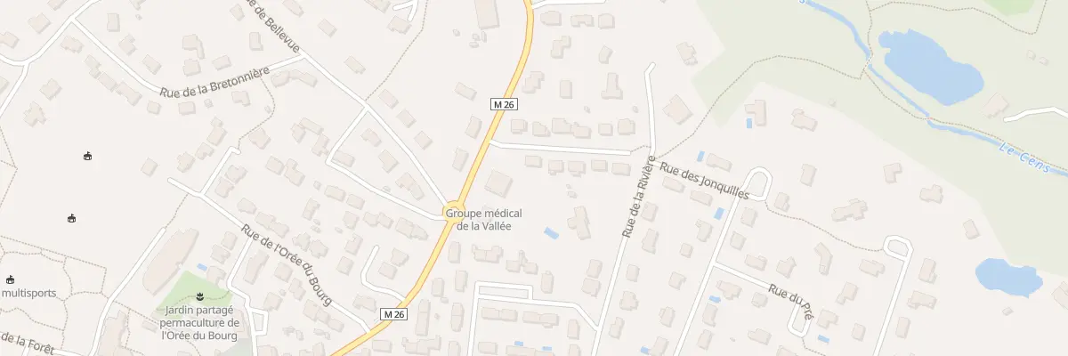Plan du 4 Rue de la Châtaigneraie à Sautron