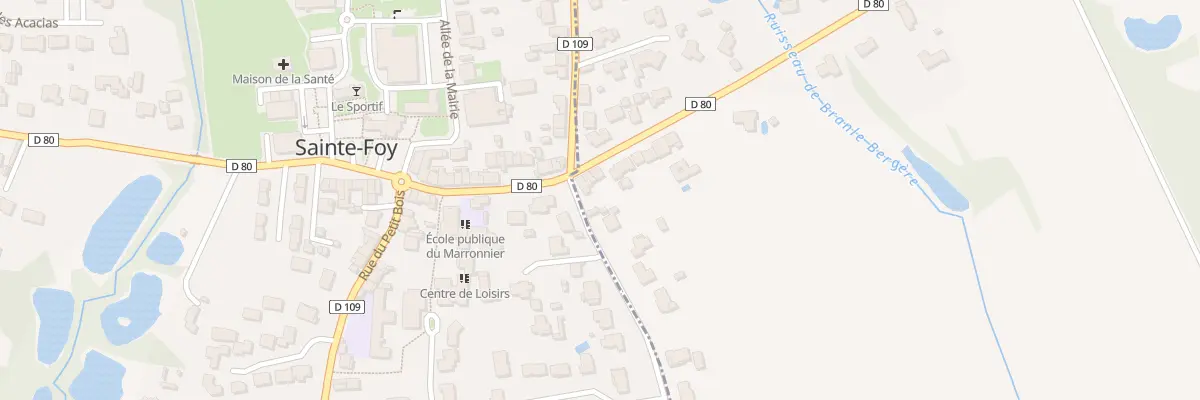Plan du 5585 Rue de l’emilière à Grosbreuil