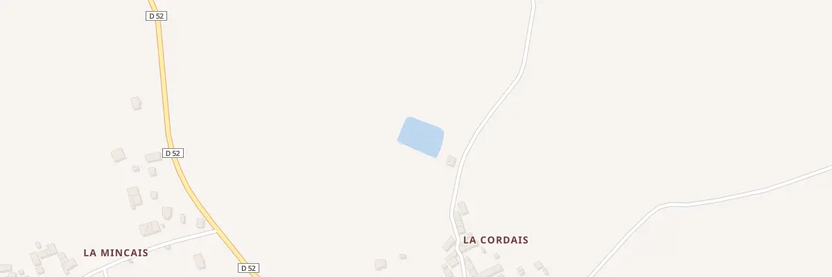 Plan du 27 La Cordais à La Dominelais