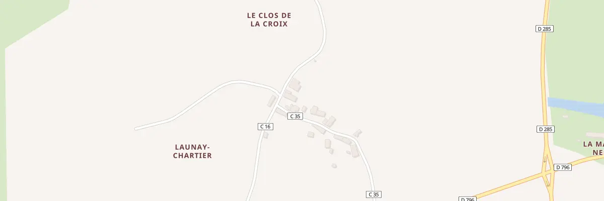 Plan du 5237 Launay Chartier à Cuguen