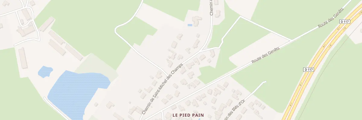 Plan du 42A Che de Saint-Michel des Champs à Saint-Philbert-de-Grand-Lieu