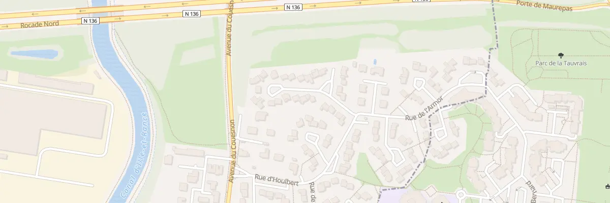 Plan du 11 Rue de Cornouailles à Saint-Grégoire