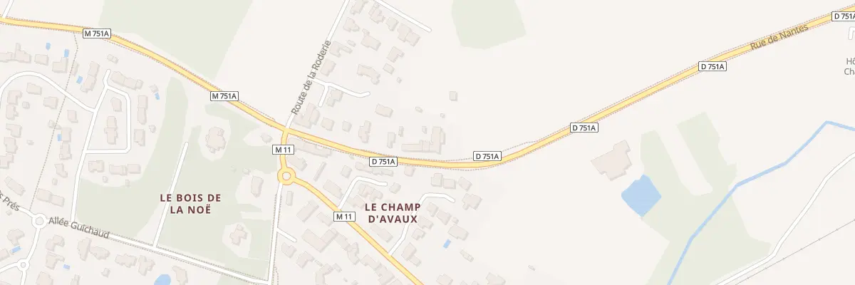 Plan du 106 Rue de Nantes à Bouaye