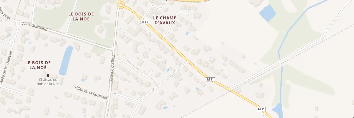 Plan du 11B Rue de la Noë à Bouaye
