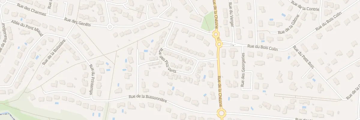 Plan du 7 Rue des Ecureuils à Sautron