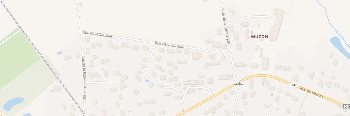 Plan du 9 Rue de la sauzaie à Treillières