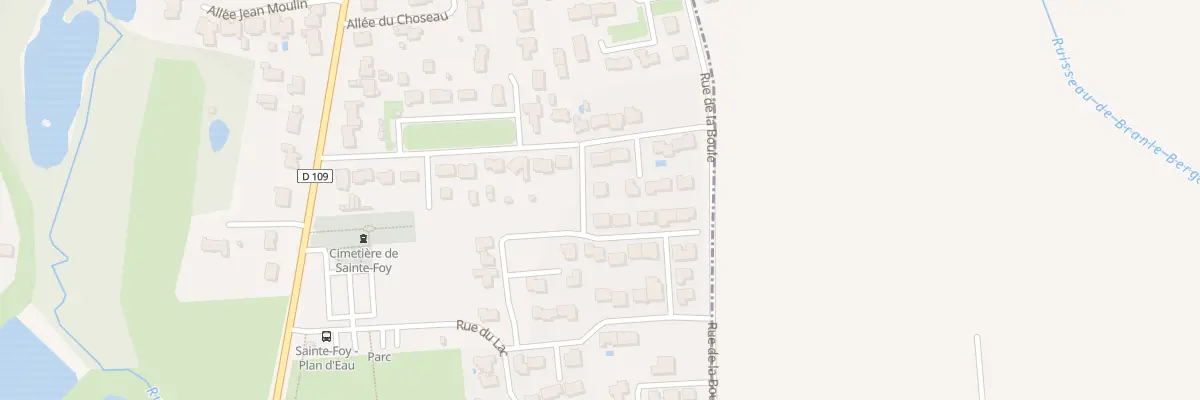 Plan du 134 Rue Georges Clemenceau à Sainte-Foy