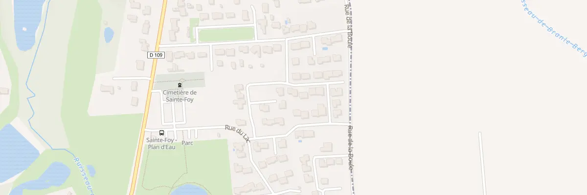 Plan du 81 Rue Georges Clemenceau à Sainte-Foy