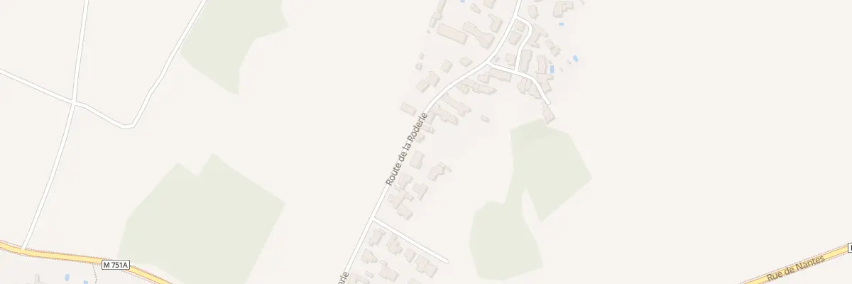 Plan du 15 Rte de la Roderie à Bouaye
