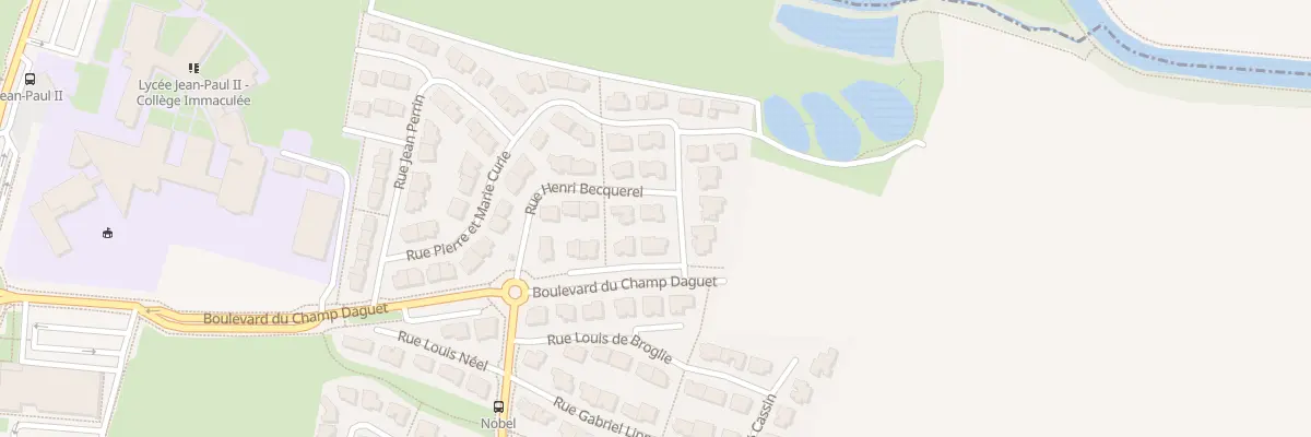 Plan du 12 Rue Henri Becquerel à Saint-Grégoire