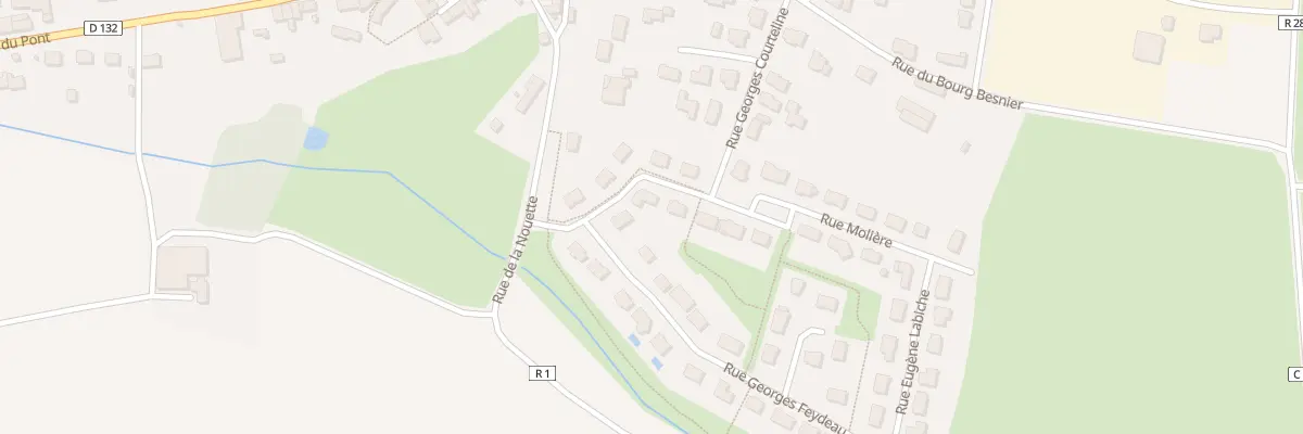 Plan du 4 Rue Moliere à La Chevallerais