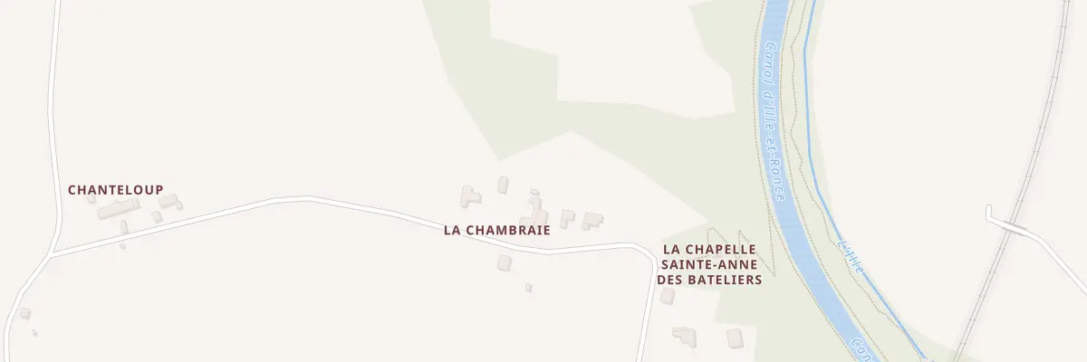 Plan du 5265 La Chambraie à Saint-Médard-sur-Ille