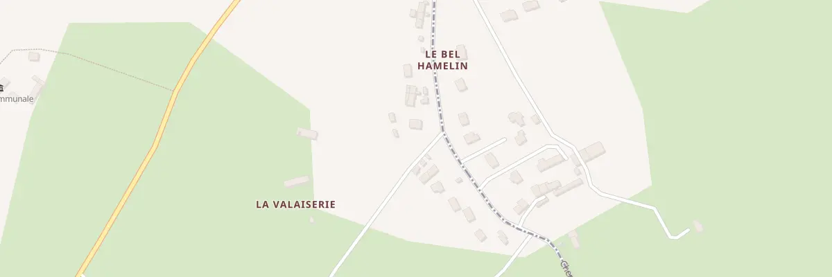 Plan du 17 Rue du Martelet à Nouainville