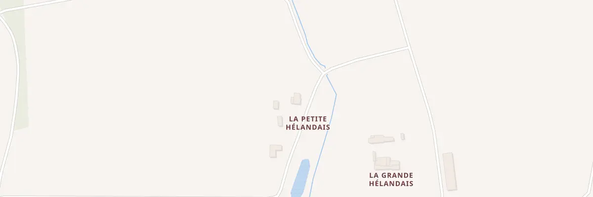 Plan du 31 La Petite Hélandais à La Dominelais
