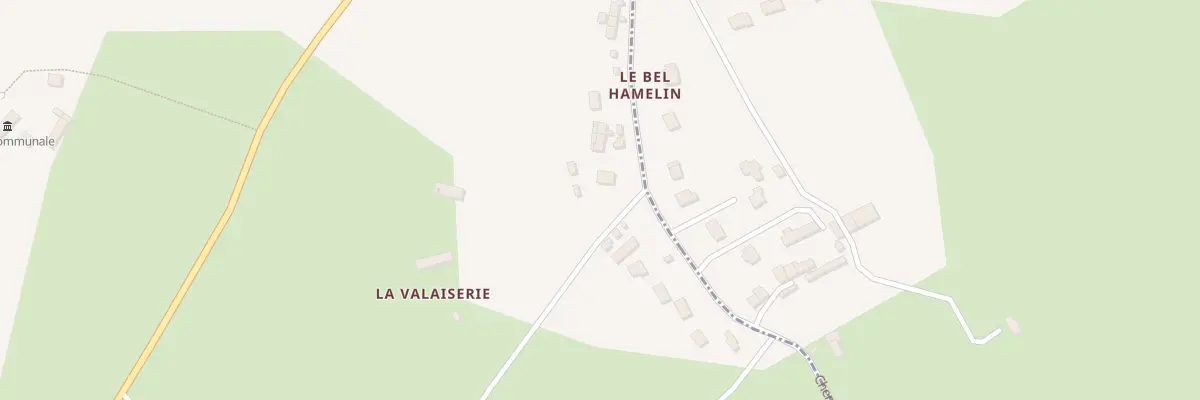 Plan du 17 Rue du Martelet à Nouainville