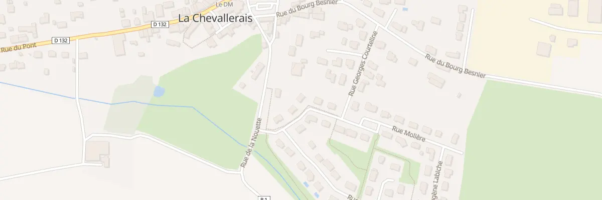 Plan du 5 Rue Moliere à La Chevallerais