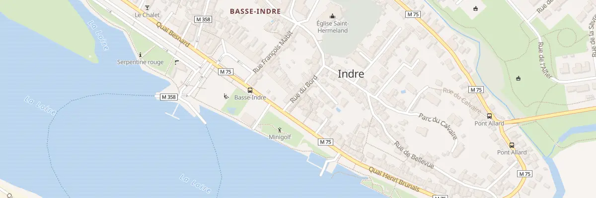 Plan du 4 Rue du Bord à Indre