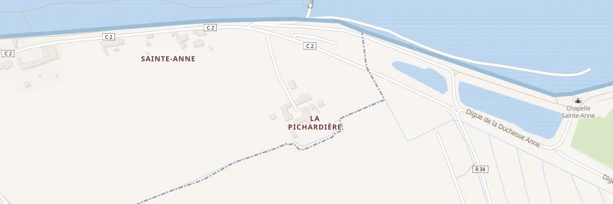 Plan du 5455 La Pichardiere à Cherrueix