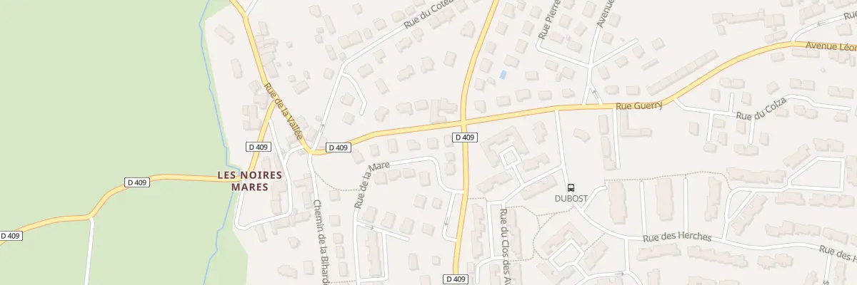 Plan du 6 Rue de la Mare Equeurdreville à Cherbourg-en-Cotentin