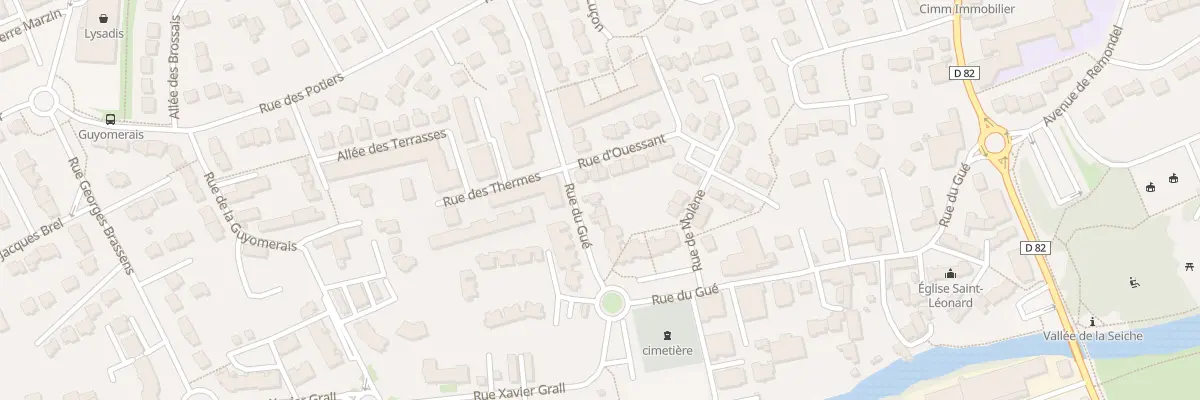Plan du 15 Rue du Gué à Noyal-Châtillon-sur-Seiche