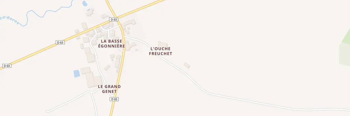 Plan du 2 L’Egonnière à La Limouzinière