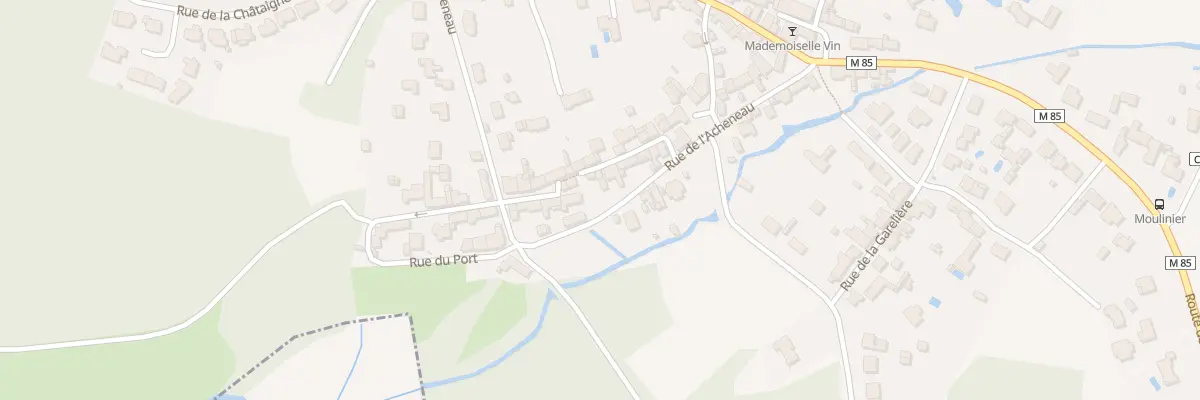 Plan du 25 Rue de l’Acheneau à Bouaye