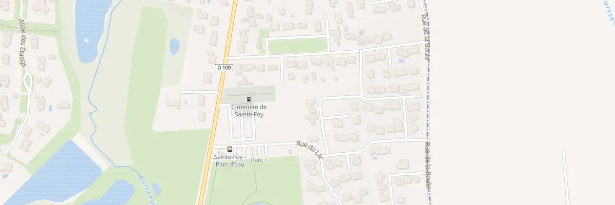 Plan du 89 Rue de la République à Sainte-Foy