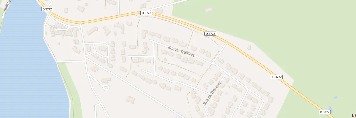 Plan du 7 Rue de Trevarez à Bain-de-Bretagne