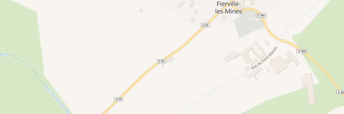 Plan du 1 Rte de Portbail à Fierville-les-Mines
