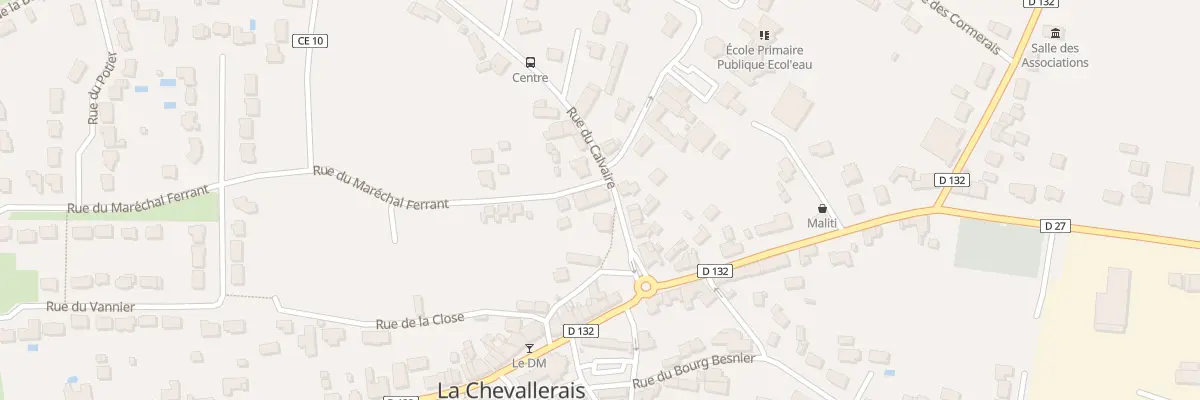 Plan du 5 Rue du Calvaire à La Chevallerais