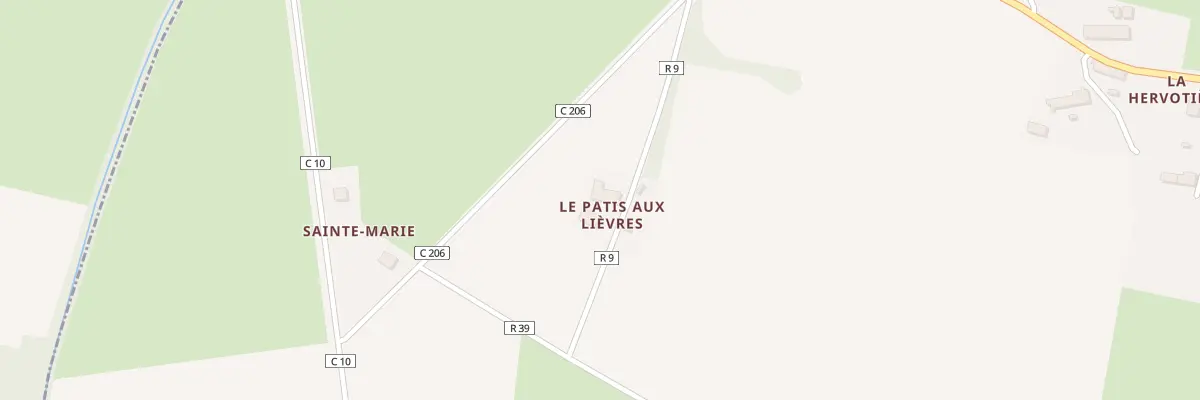 Plan du 5131 Le Patis aux Lievres à La Chevallerais