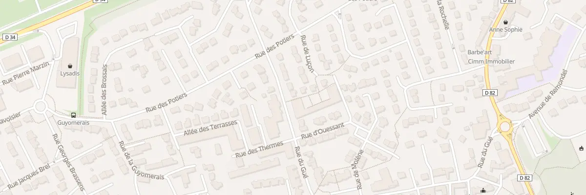 Plan du 9 Rue du Gué à Noyal-Châtillon-sur-Seiche