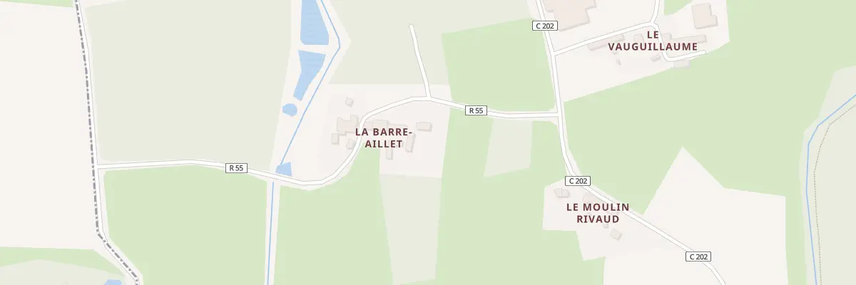 Plan du 1 La Barre Aillet à La Grigonnais