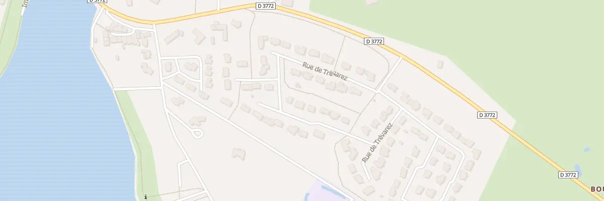 Plan du 15 Rue de Trevarez à Bain-de-Bretagne