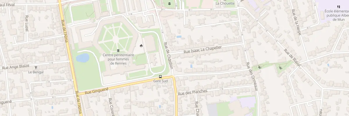 Plan du 37 Rue de Châtillon à Rennes