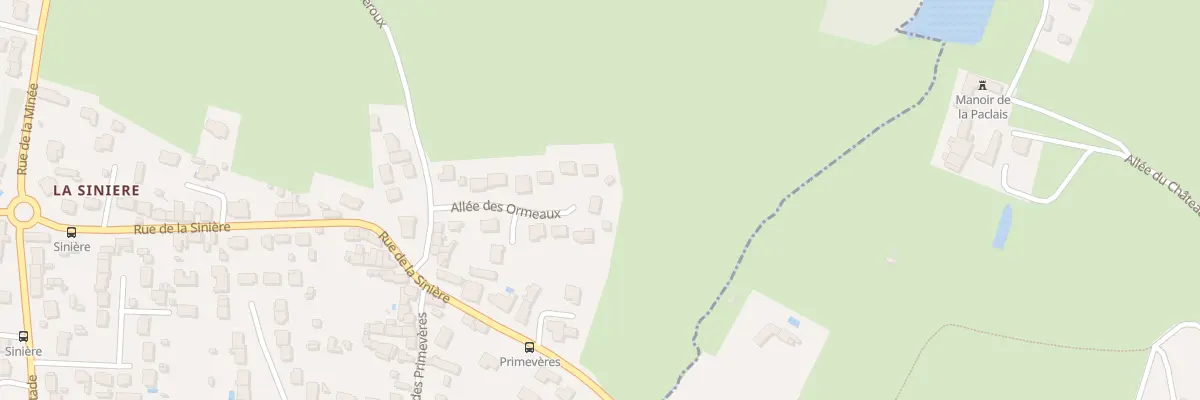 Plan du 1 All des Ormeaux à Couëron
