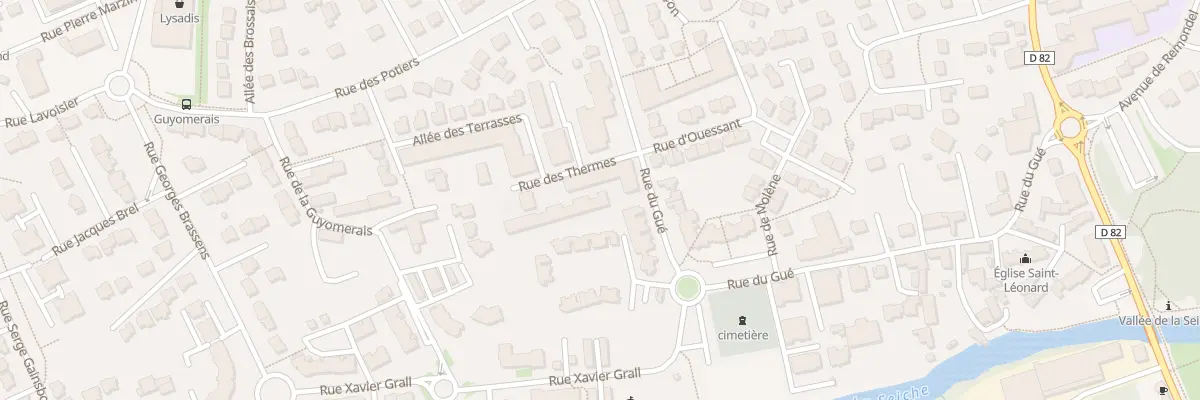 Plan du 1 Rue des Thermes à Noyal-Châtillon-sur-Seiche