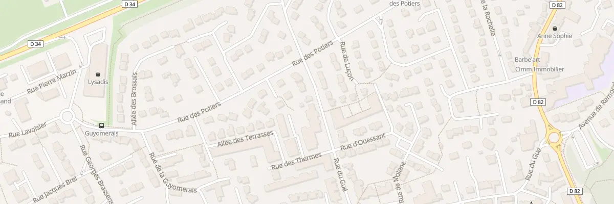 Plan du 6 Rue du Gué à Noyal-Châtillon-sur-Seiche