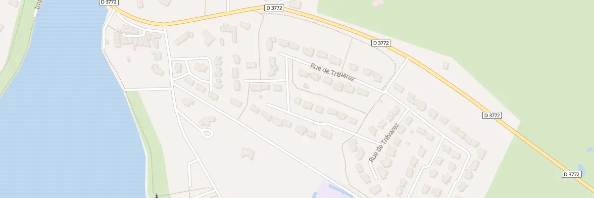 Plan du 13 Rue de Trevarez à Bain-de-Bretagne