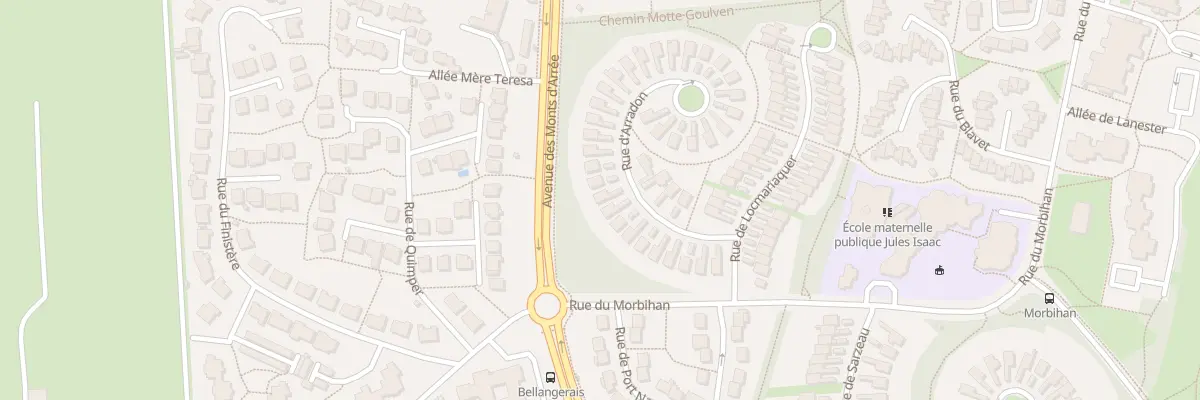 Plan du 19 Rue d’Arradon à Rennes