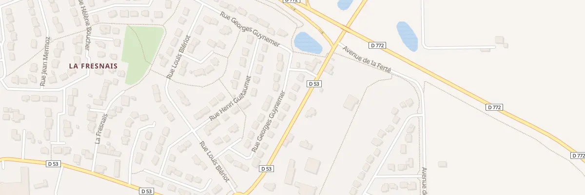 Plan du 22 Rue Georges Guynemer à Bain-de-Bretagne