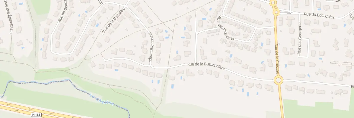 Plan du 22 Rue de la Bussonnière à Sautron