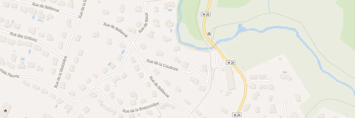 Plan du 3B Rue de la Coudraie à Sautron