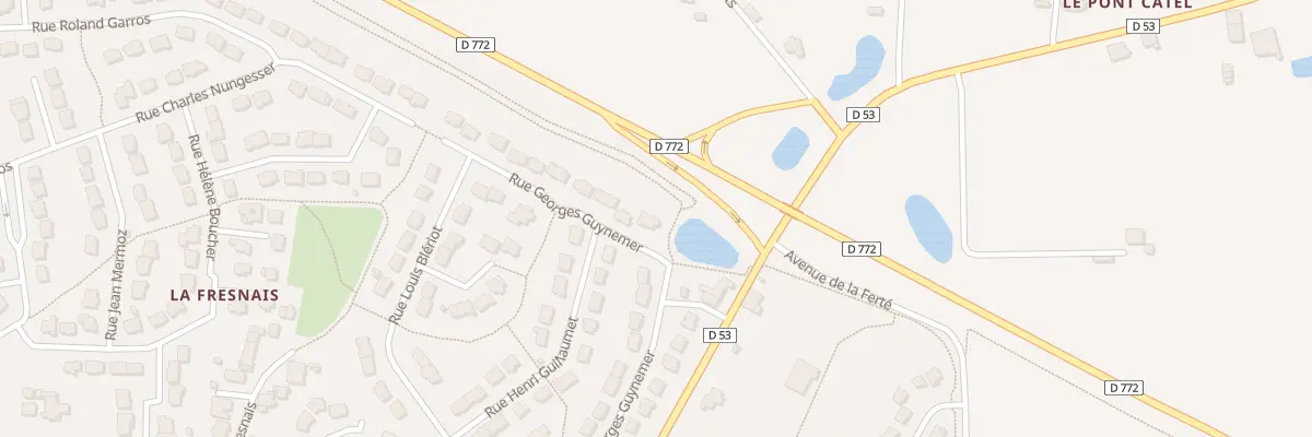 Plan du 28 Rue Georges Guynemer à Bain-de-Bretagne