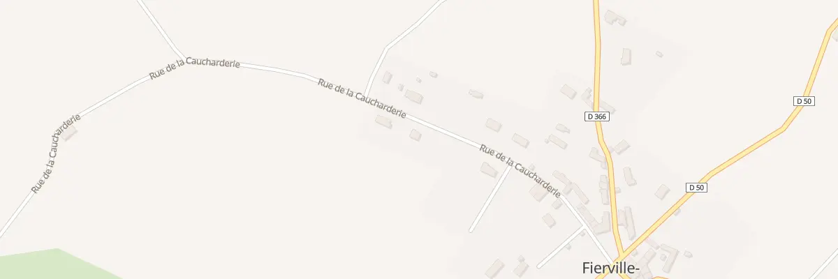 Plan du 9 Rue de la Caucharderie à Fierville-les-Mines