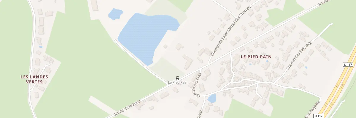 Plan du 6 Rte de la Forêt à Saint-Philbert-de-Grand-Lieu