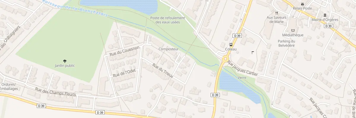 Plan du 1 Imp de l’Aven à Orgères